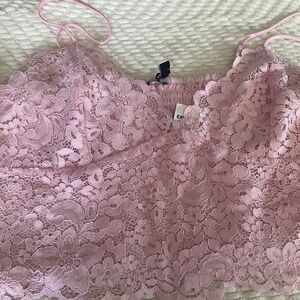 Express Lace Bralette Top